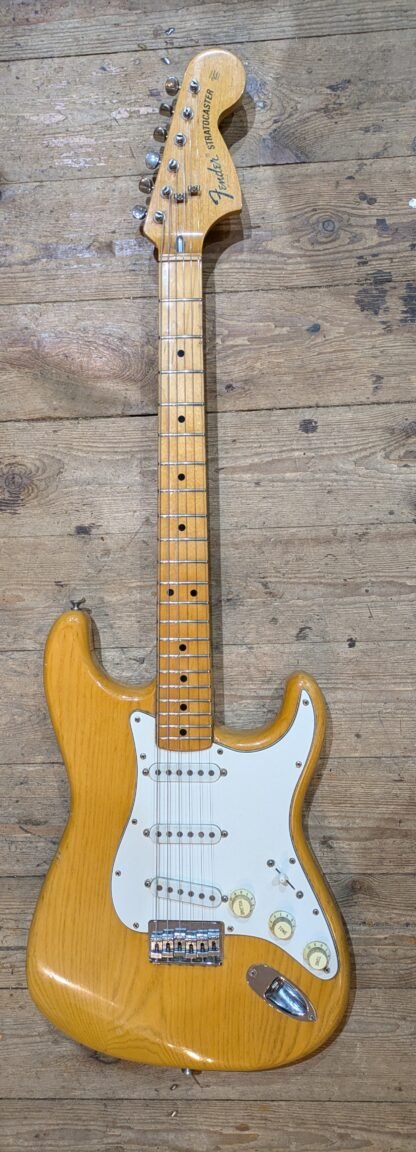 Fender Stratocaster Natural Ash Hardtail/Non-trem (1972)