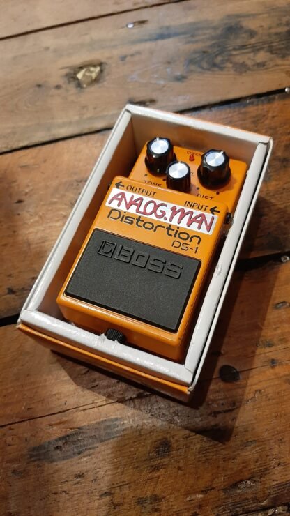 Analogman Modded Boss DS-1 Distortion Boxed