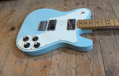 Fender Vintera Roadworn 72 Telecaster Deluxe Reissue Daphne Blue (2020) - Image 3