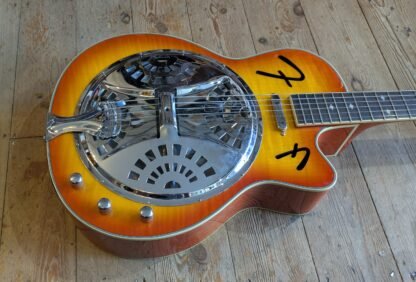 Fender FR-50 CE Electro Acoustic Resonator with hard case (2011) - Image 2