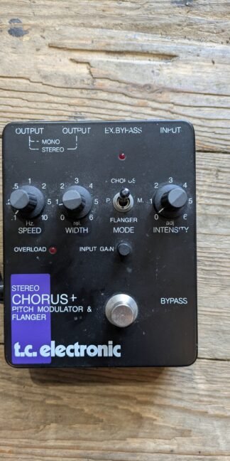 TC Electronic Stereo Chorus + Pitch Modulator & Flanger