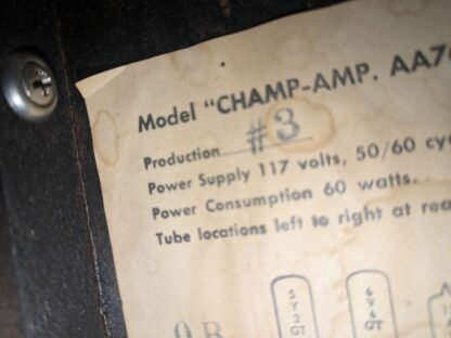 Fender Champ (1965) - Image 7