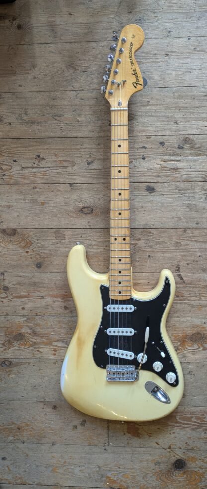 Fender Stratocaster Olympic White circa 1975 ##677375 CCGX refret
