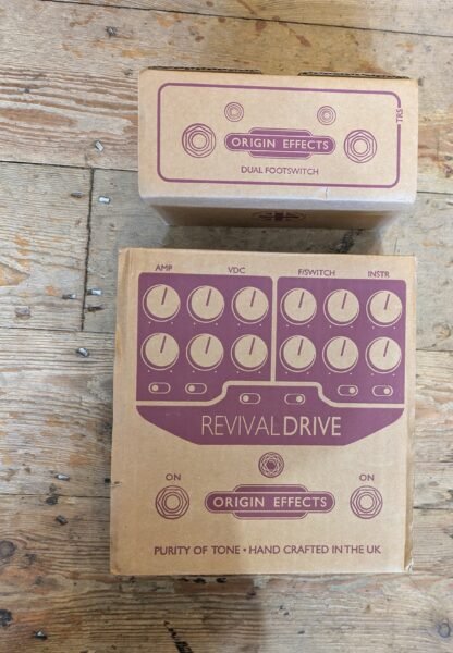Origin Effects Revival Drive Custom With Origin Effects Foot Controller, both Boxed - Image 4