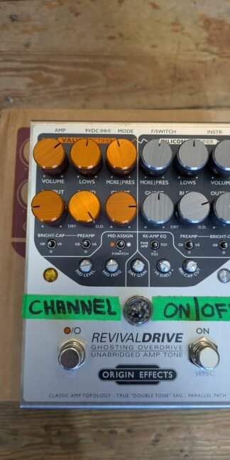 Origin Effects Revival Drive Custom With Origin Effects Foot Controller, both Boxed