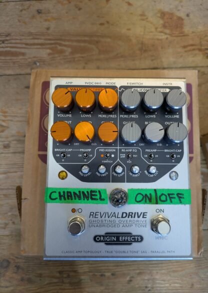 Origin Effects Revival Drive Custom With Origin Effects Foot Controller, both Boxed