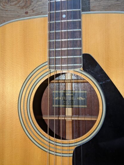 Yamaha FG-180-1 Black Label Taiwan #61215189 (circa 1981) - Image 4