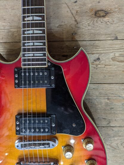 Yamaha SG 700 Cherry Sunburst Made in Japan #003860 (1978) - Image 3