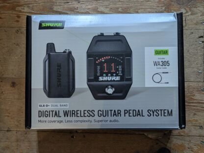 Shure GLX-D+ Digital Wireless Guitar Pedal System - Image 2