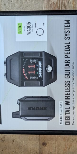 Shure GLX-D+ Digital Wireless Guitar Pedal System