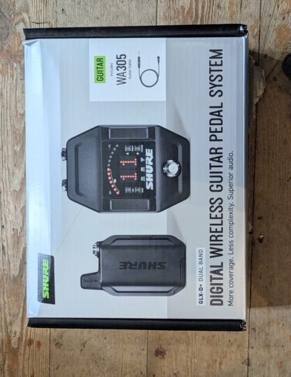 Shure GLX-D+ Digital Wireless Guitar Pedal System