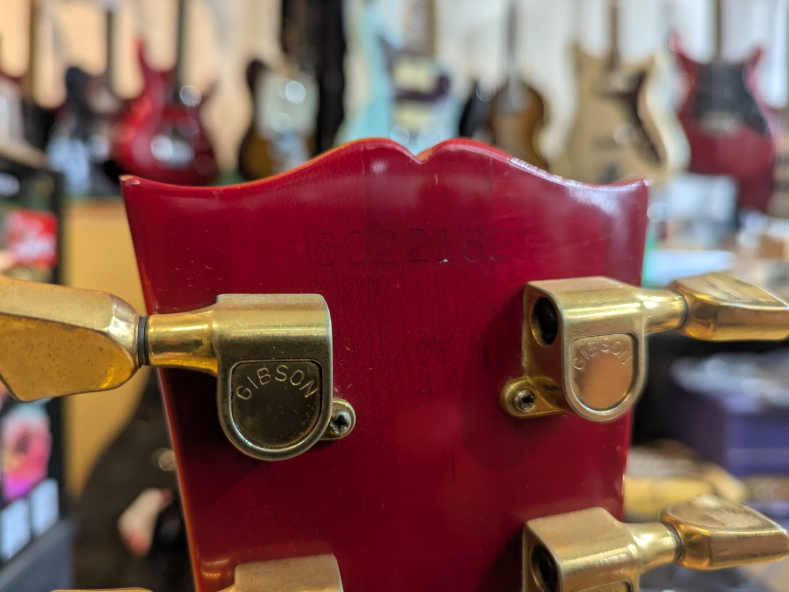 Gibson Les Paul Custom Cherry Sunburst (1981) - Image 11