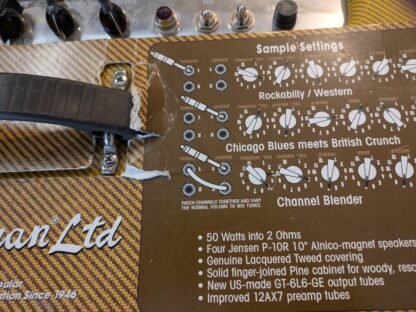 Fender Bassman 59 Reissue with THD Hotplate Attenuator - Image 8