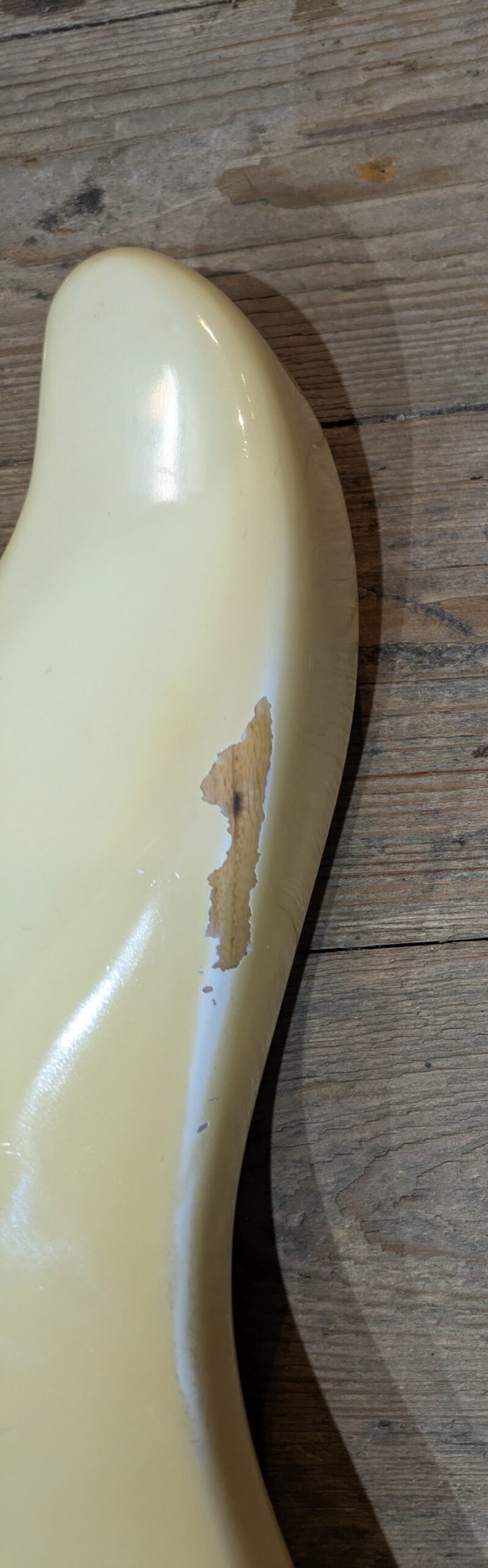 Fender Stratocaster Hardtail/Non term Olympic White Rosewood board (1979) - Image 6