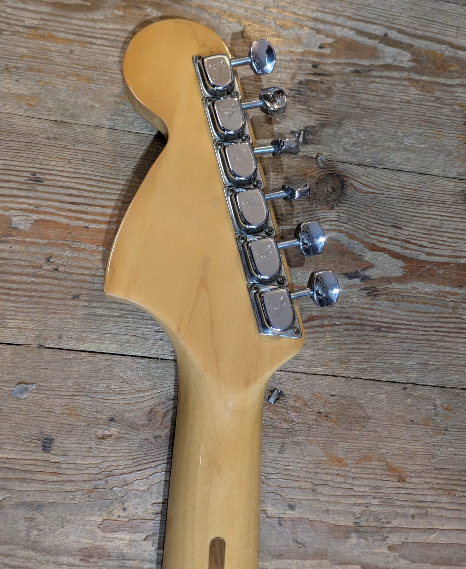 Fender Stratocaster Hardtail/Non term Olympic White Rosewood board (1979) - Image 4