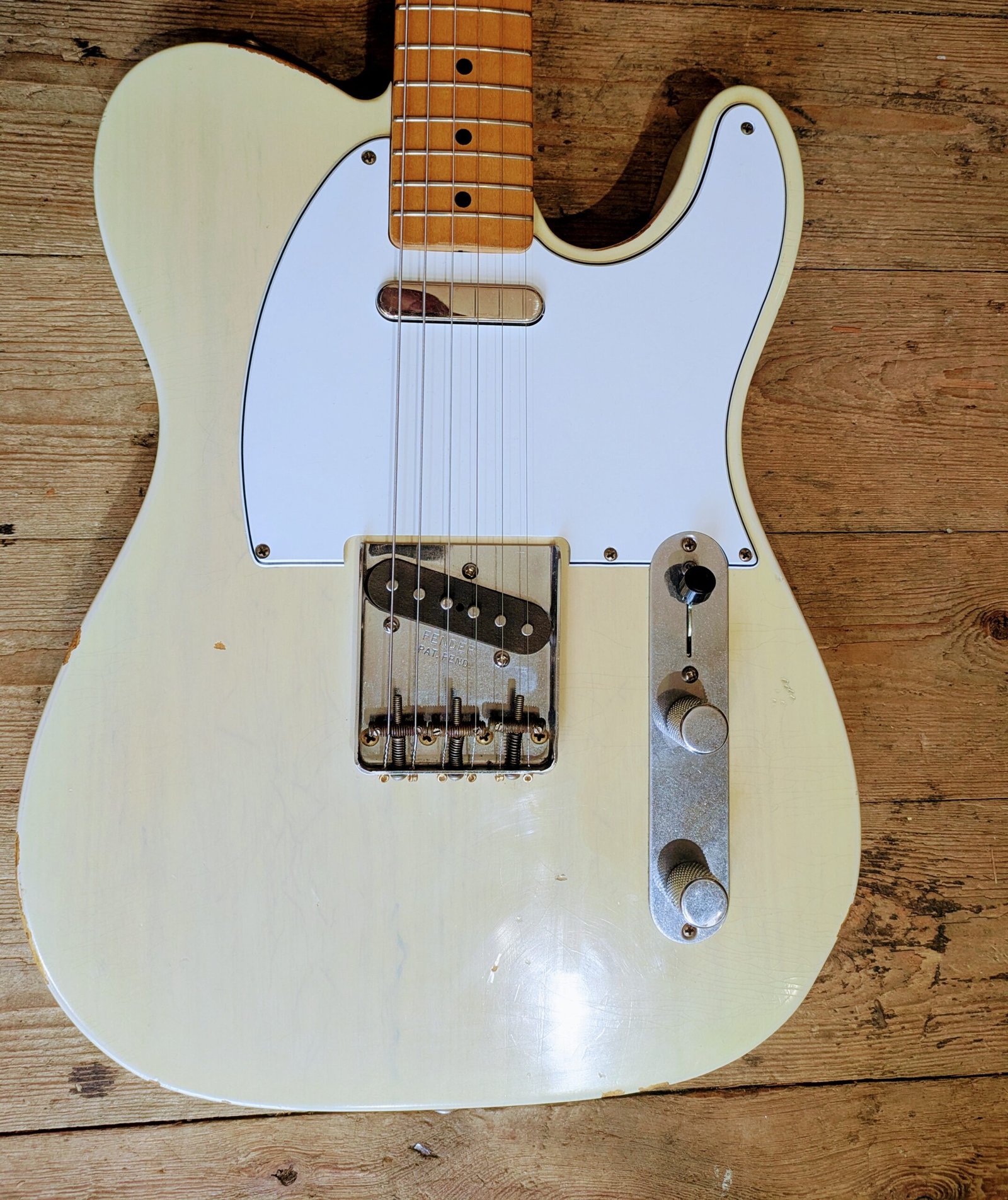Fender Custom Shop Esquire Relic 2003 #R15099 (telecaster mod, Lindy Fralin pickups) - Image 5