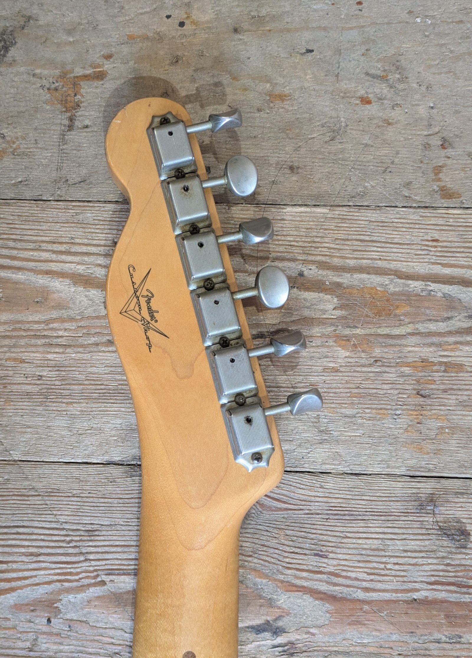 Fender Custom Shop Esquire Relic 2003 #R15099 (telecaster mod, Lindy Fralin pickups) - Image 4