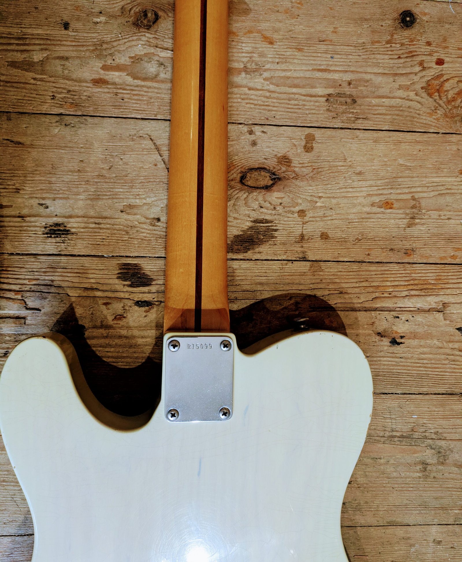 Fender Custom Shop Esquire Relic 2003 #R15099 (telecaster mod, Lindy Fralin pickups) - Image 3