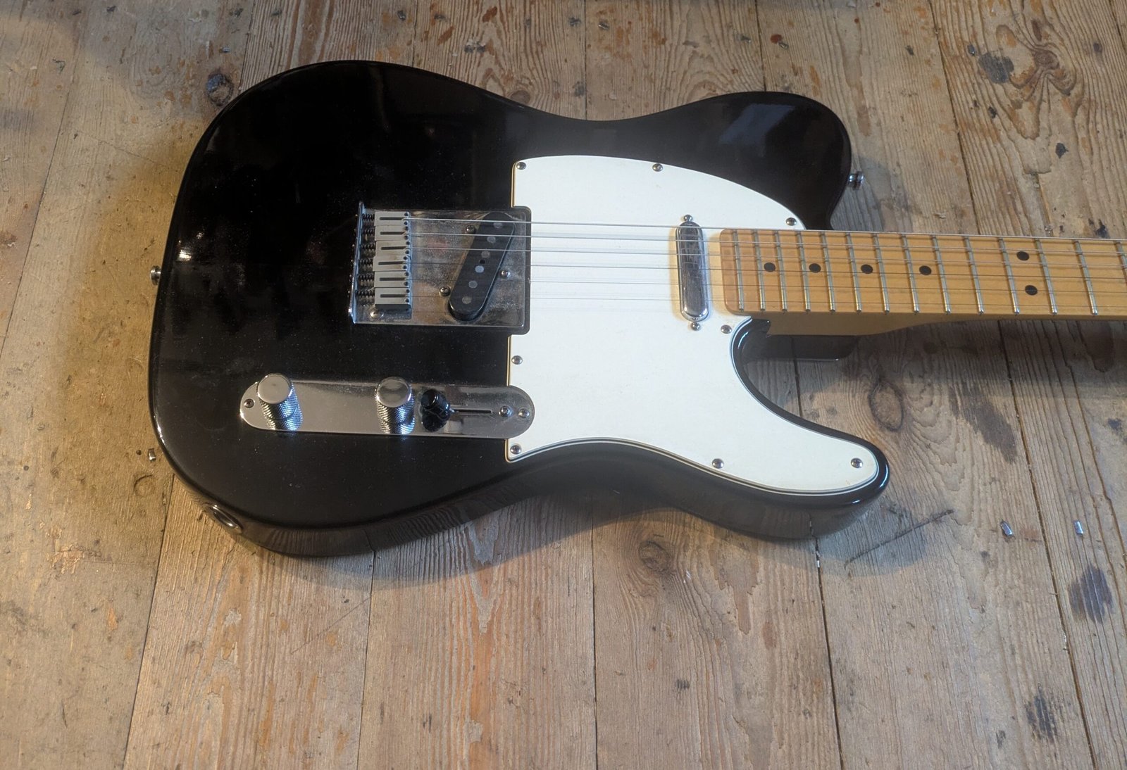 Fender USA Standard Telecaster black MN (1988) - Image 2