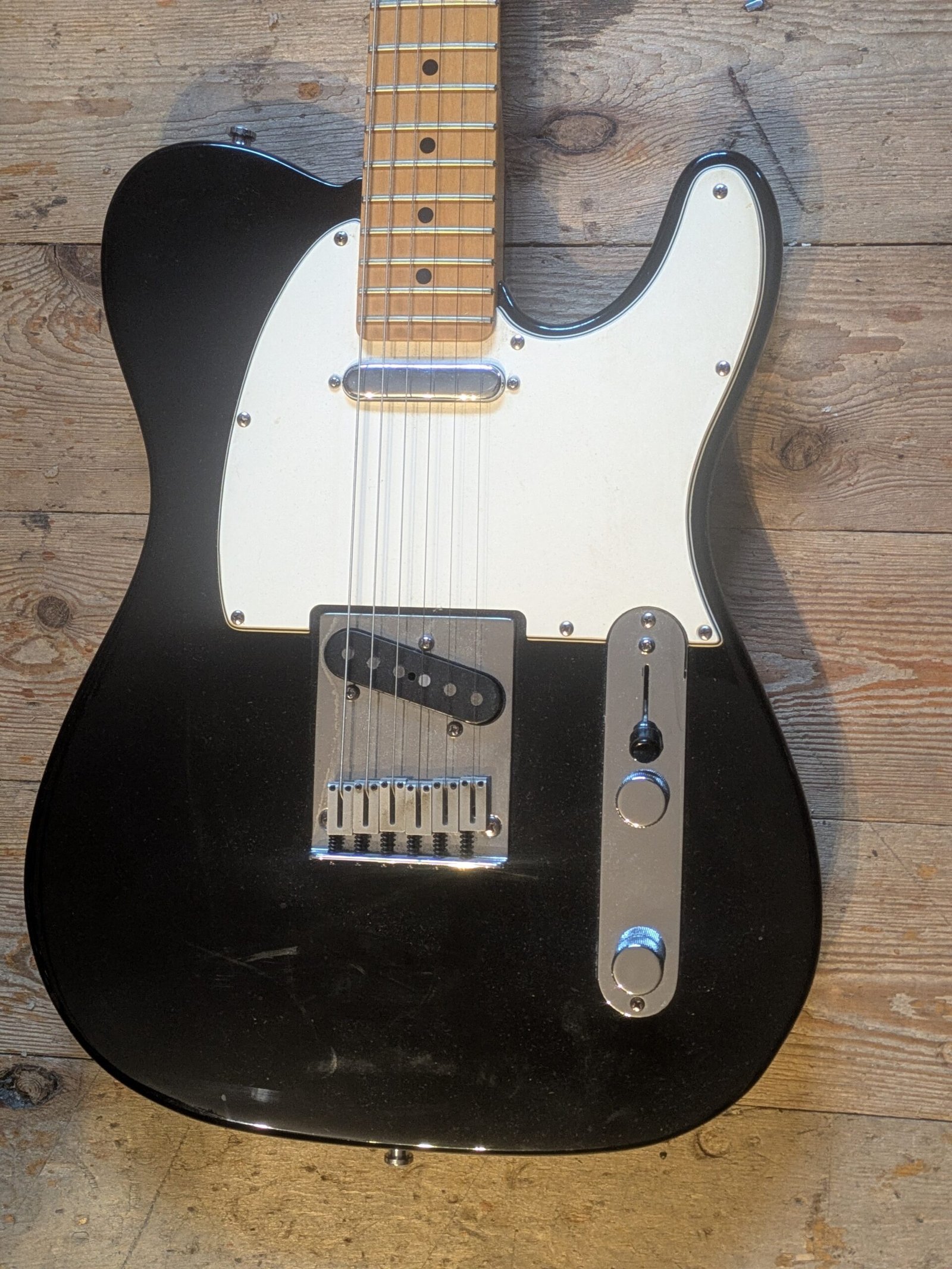 Fender USA Standard Telecaster black MN (1988) - Image 3