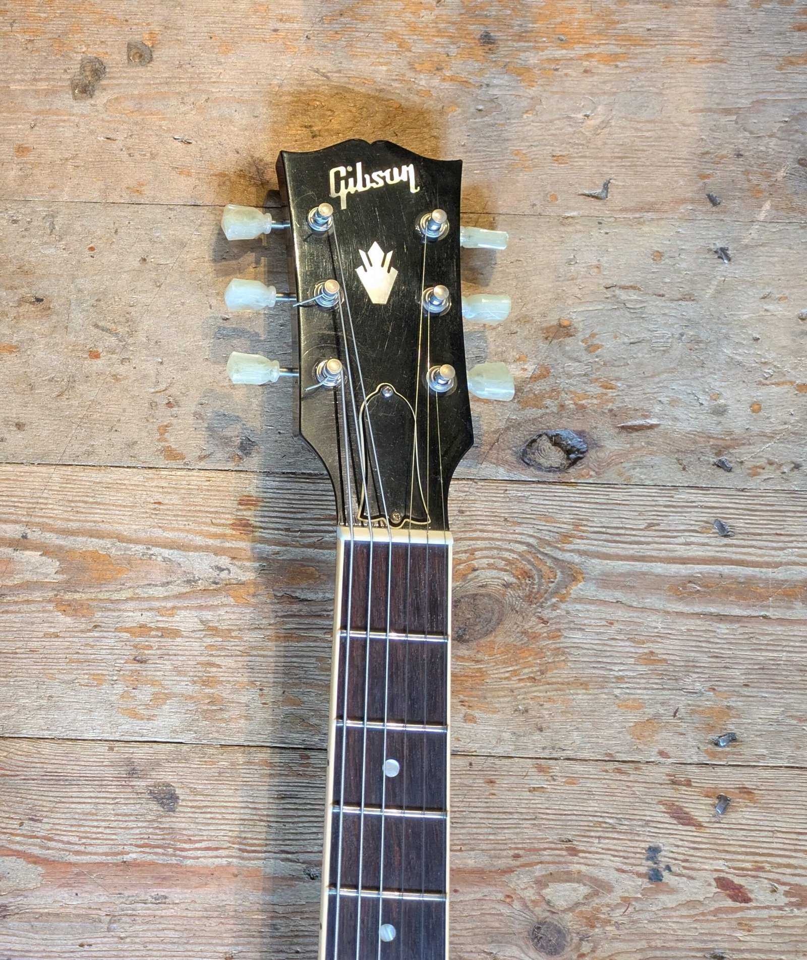 Gibson ES-339 Custom Tangerine Burst #CS 050702, Lollar Upgrade - Image 6