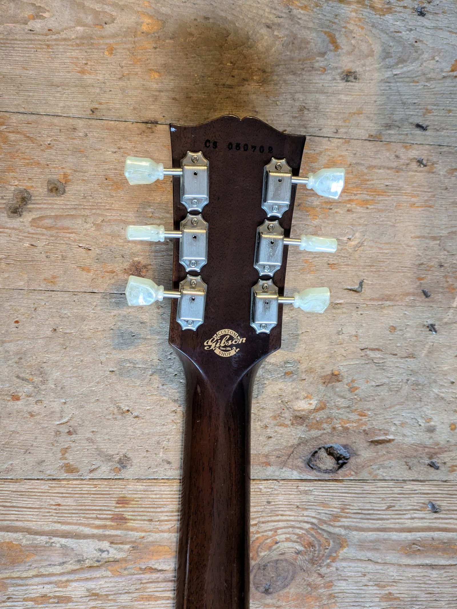 Gibson ES-339 Custom Tangerine Burst #CS 050702, Lollar Upgrade - Image 5