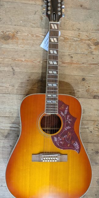 Epiphone Inspired by  Gibson Hummingbird 12 String Aged Sunburst Gloss (2022)