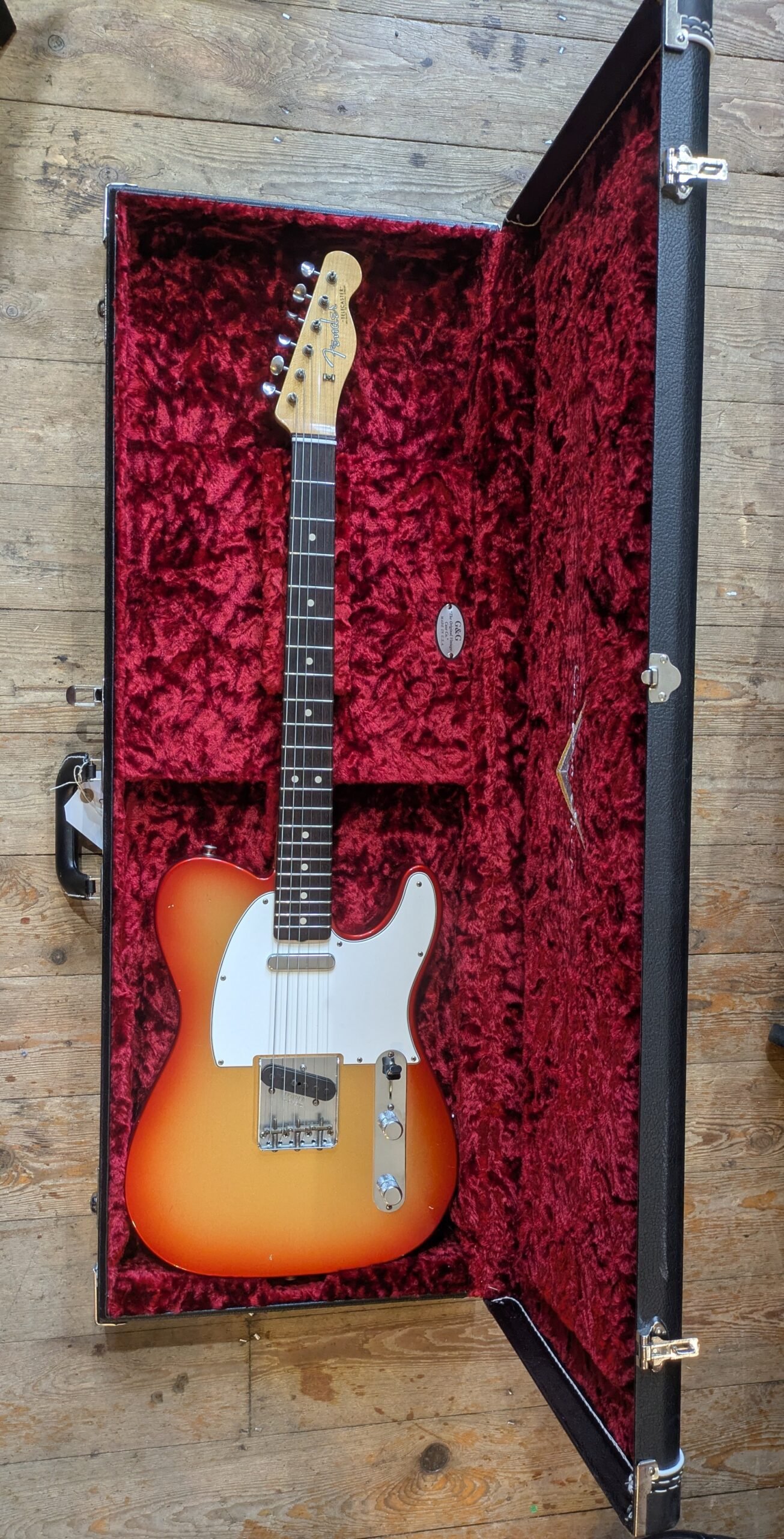 Fender Custom Shop 63 Journeyman Relic Telecaster Sunset Metallic (2008) - Image 8