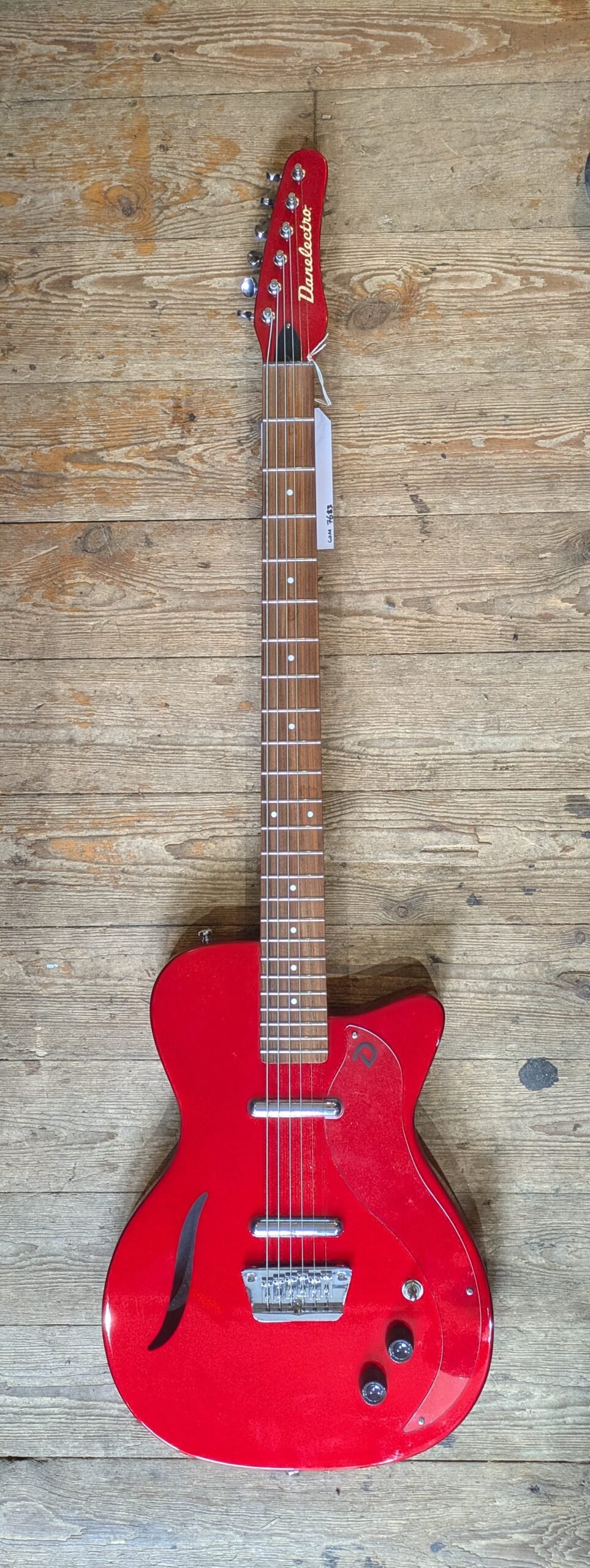 Danelectro Baritone '56 Red Metallic #085986
