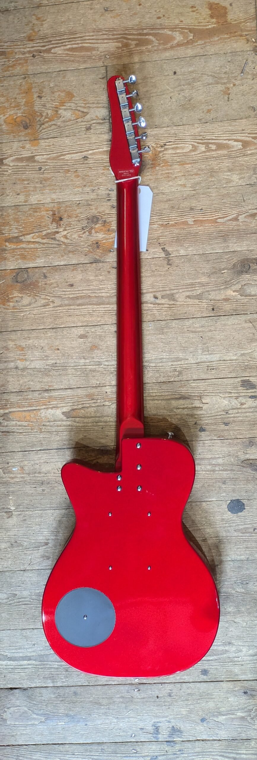 Danelectro Baritone '56 Red Metallic #085986 - Image 2