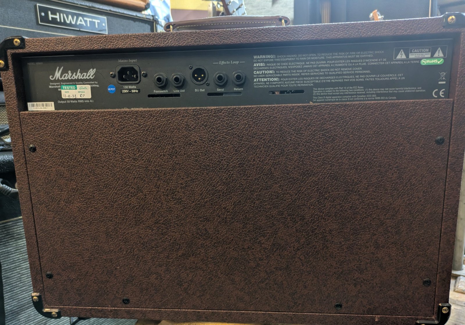 Marshall AS50D acoustic amp - Image 2