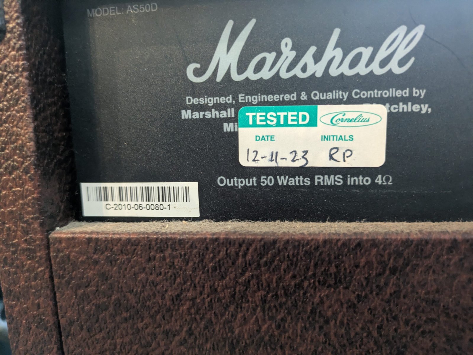 Marshall AS50D acoustic amp - Image 3