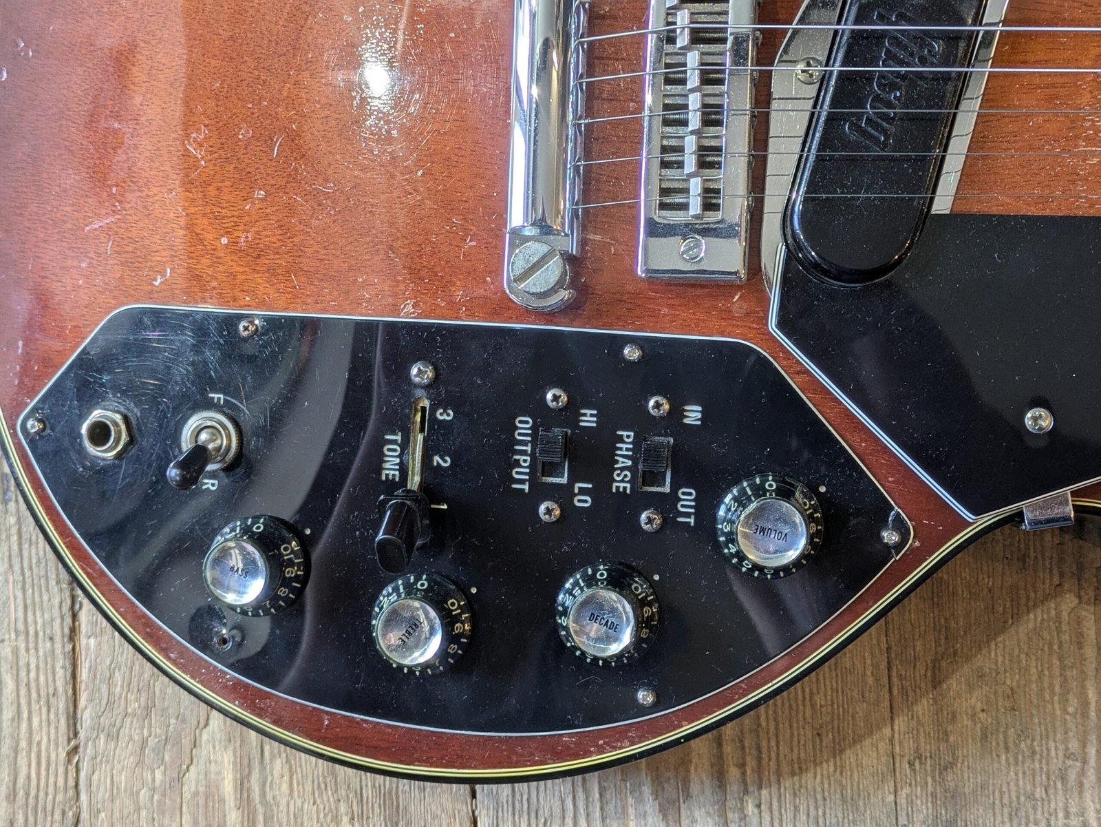Gibson Les Paul Recording (1971) Pro headstock/cosmetic repair - Image 6