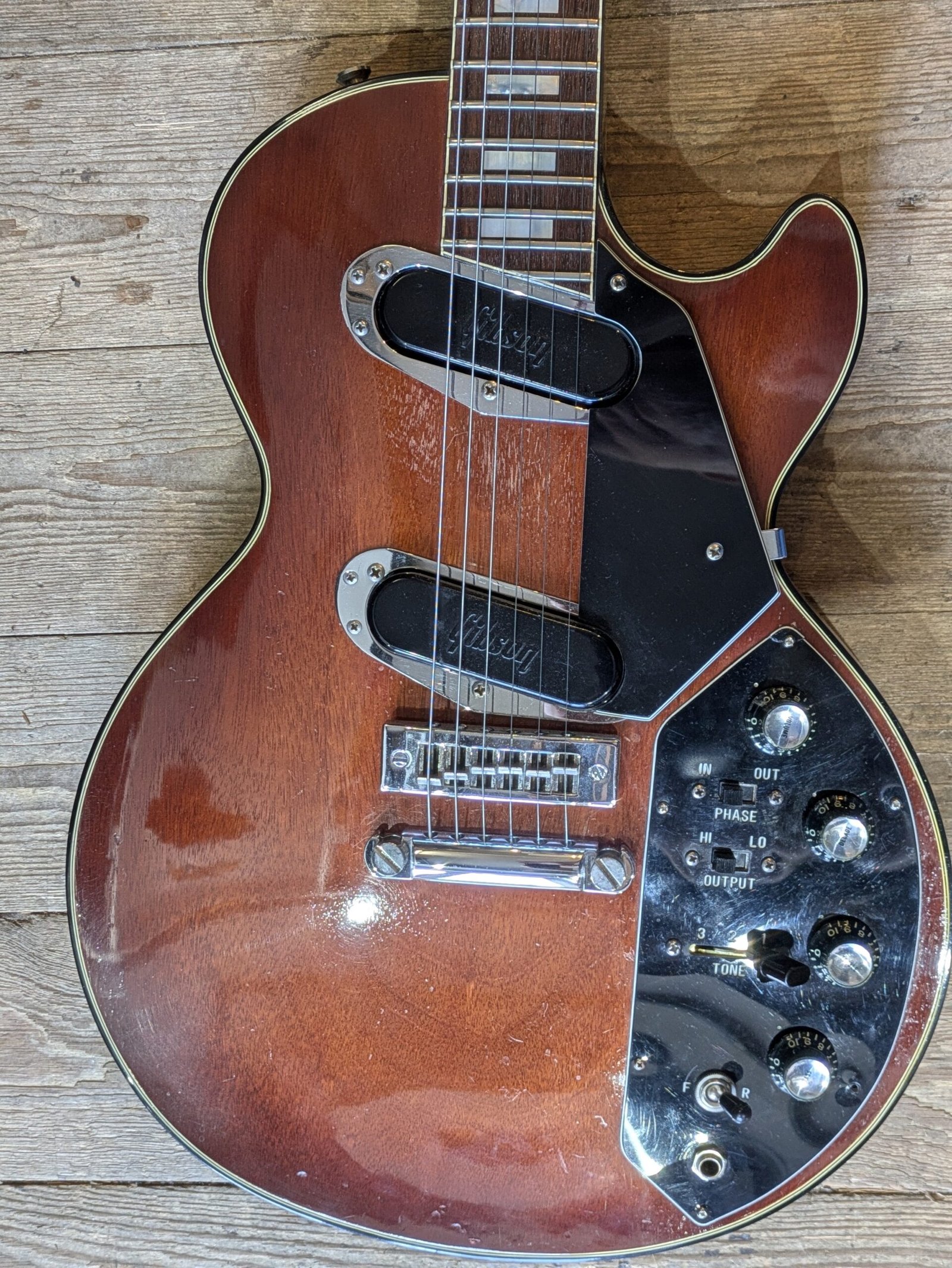 Gibson Les Paul Recording (1971) Pro headstock/cosmetic repair - Image 5