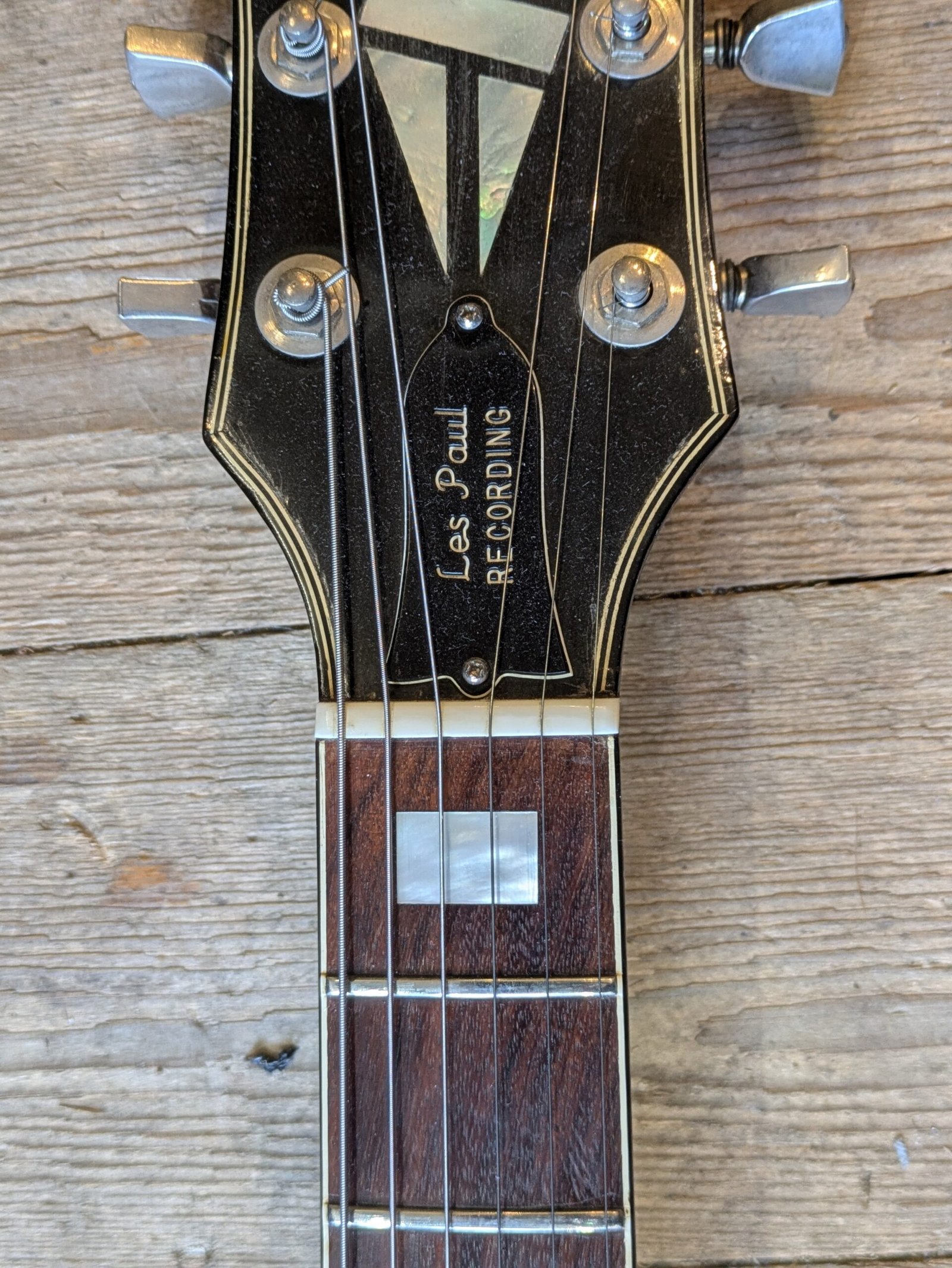 Gibson Les Paul Recording (1971) Pro headstock/cosmetic repair - Image 4