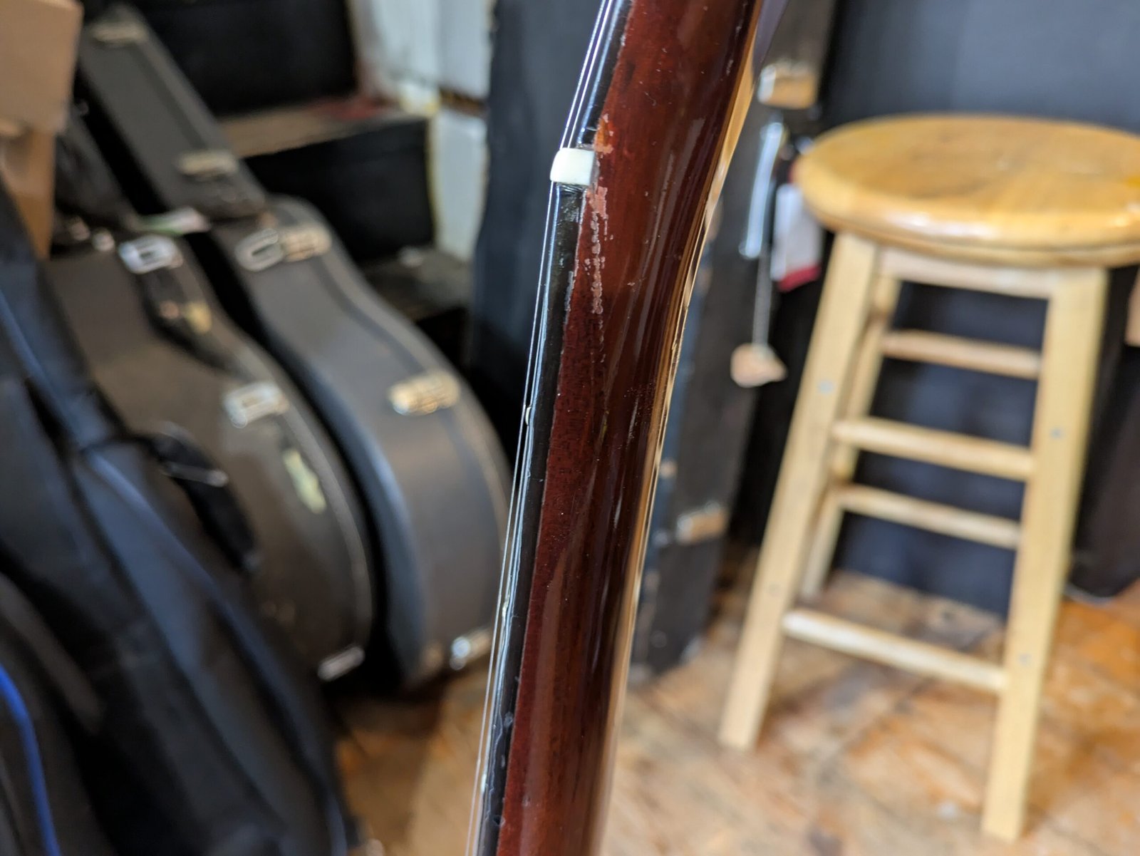 Gibson Les Paul Recording (1971) Pro headstock/cosmetic repair - Image 11