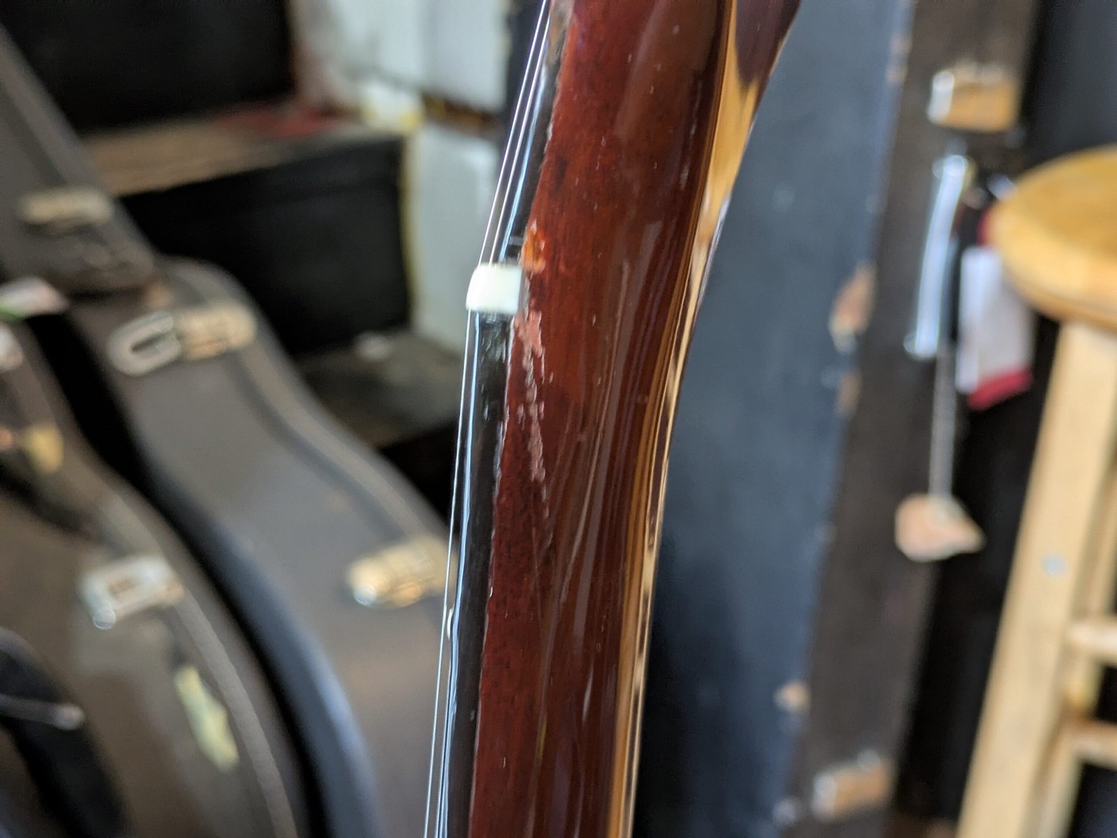 Gibson Les Paul Recording (1971) Pro headstock/cosmetic repair - Image 9
