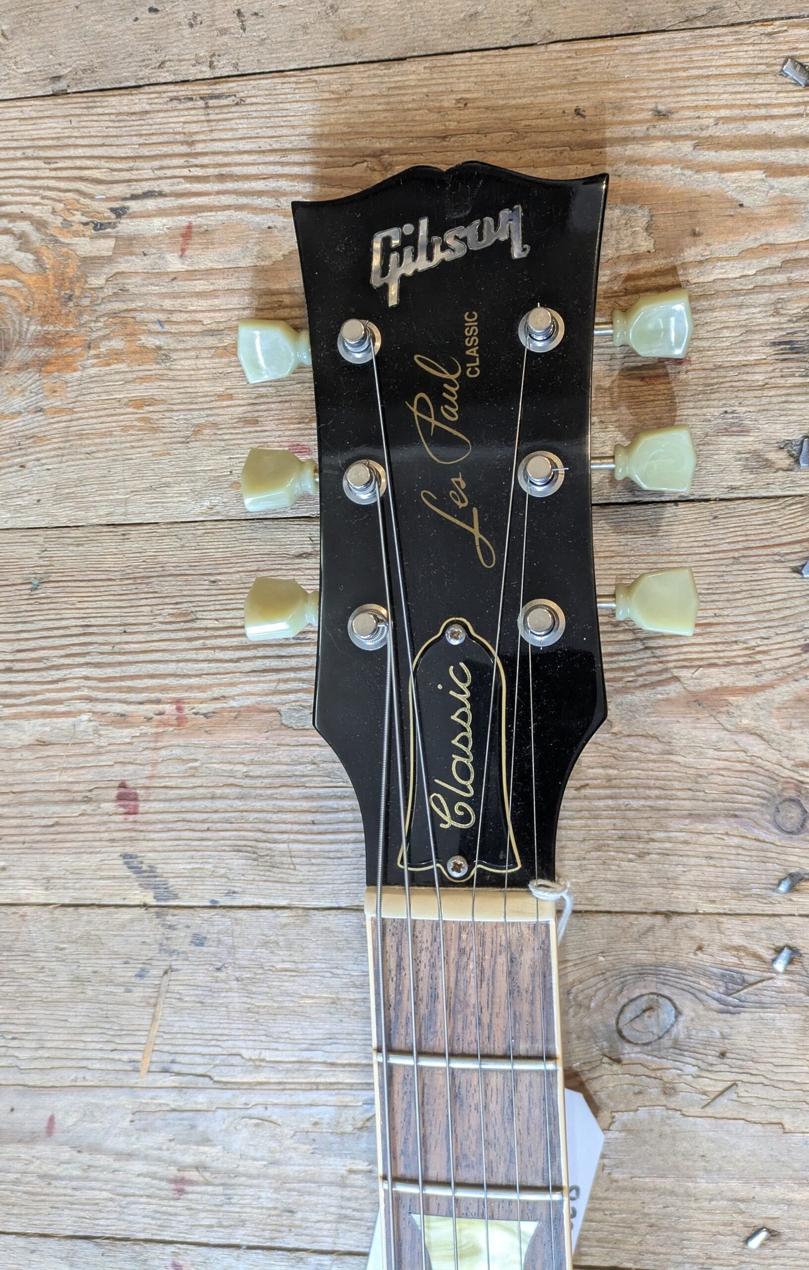Gibson Les Paul Classic, Gold Top (1990's) with Monty's Pickup Upgrades - Image 3