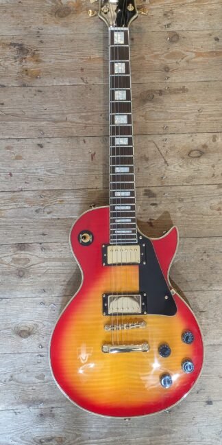 Tokai Love Rock "Custom" Cherry Sunburst Made in China #CH08082403