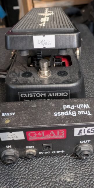 Custom Audio MC404 CAE + G Lab True Bypass Wah Pad