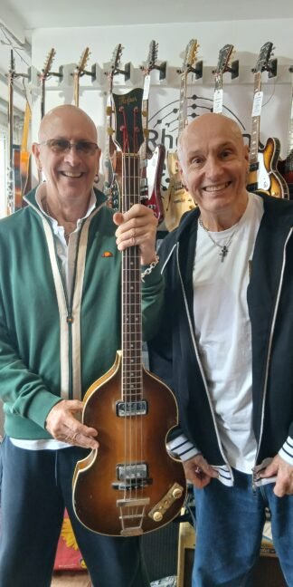 Hofner Violin Bass 500/1 Circa 1964 Owned by Fred Fairbrass of Right Said Fred